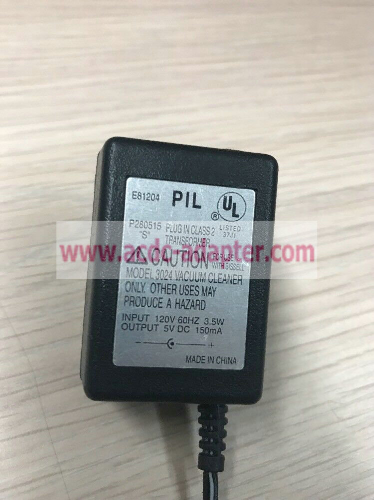 New 5V 150mA AC Power Supply Adapter 3024 Bissell P280515 P280515S